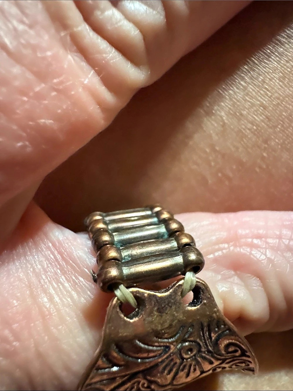 Copper Stretch Ring - Picture 6 of 7